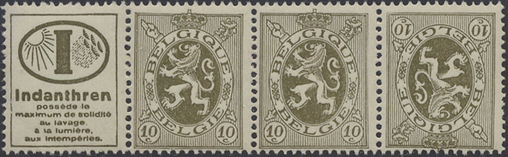 PUB Indanthren + Heraldic Lion 10ct