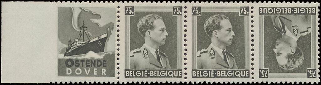 PUB Oostende Dover + King Leopold III 75ct