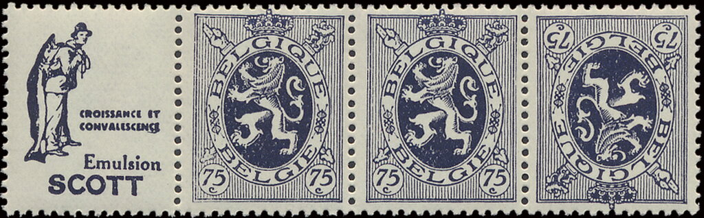 PUB Scott "Croissance" + Heraldic Lion 75ct Dark Violet