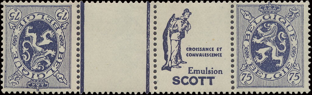 PUB Scott "Croissance" + Heraldic Lion 75ct Dark Violet