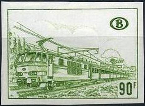 Railway Stamp: Electric locomotive Type 160