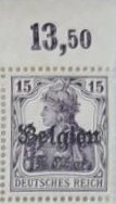 Overprint and Surcharge on "Germania"