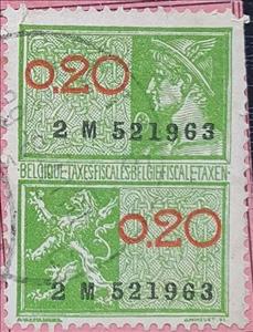 Stamp, Hermes, Belgium,  , Heraldic Animals, Лев, Mythology