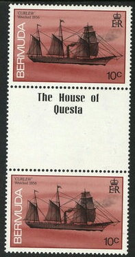 Gutter Pairs, "Curlew" (Sail/Steamer), wrecked 1856, Bermuda,  , Ships, Shipwrecks