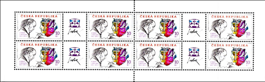 Josef Liesler (1912-2012), Stamp designer