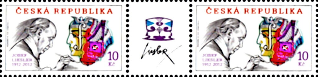Josef Liesler (1912-2012), Stamp designer