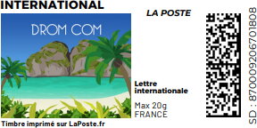Drom Com. Redesign without laposte logo