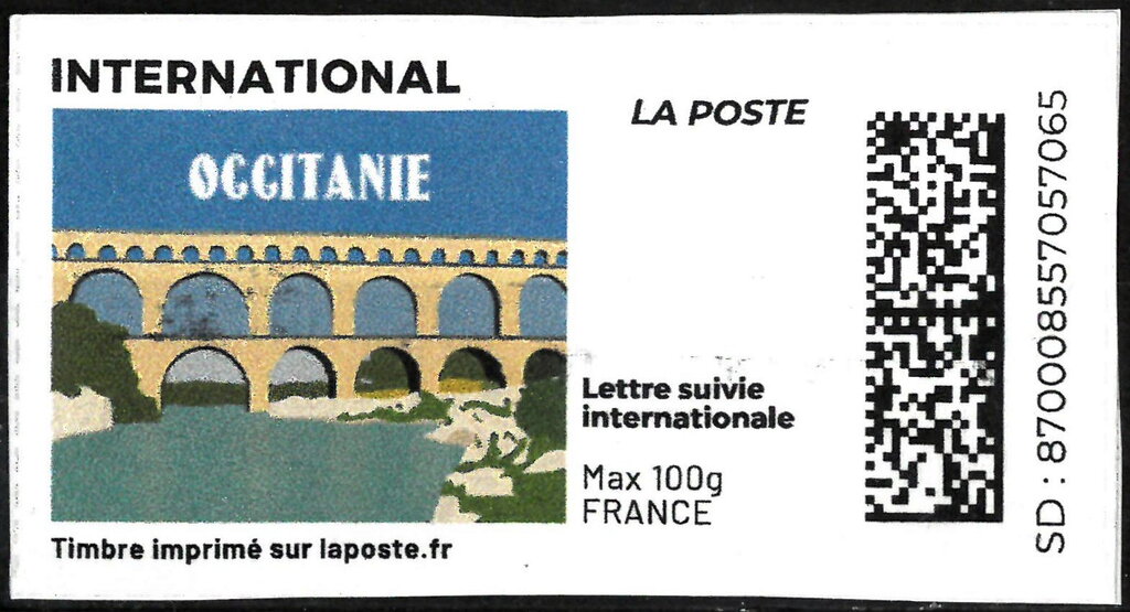 Occitanie. Redesign without laposte logo