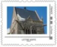 Stamp, Parachutiste on the roof of Sainte Mere Church, France,  , Churches - Cathedrals - Basilicas - Chapels, Military Forces, Parachute Jumping, Second World War
