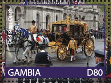 Gold Stage Coach