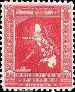 Map os Philippines Islands