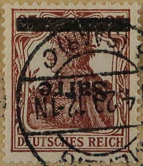 Germania, overprint 'Sarre'