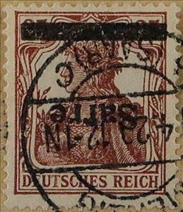 Stamp, Germania, overprint 'Sarre', Germany, Saarland,  , Crowns and Coronets, Women
