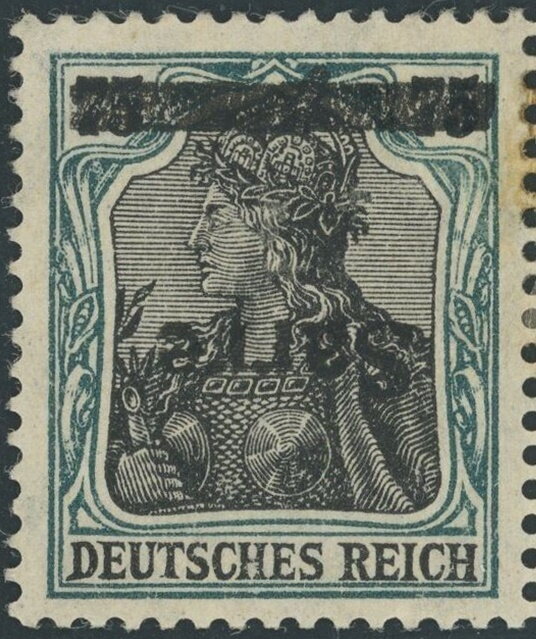 Germania, overprint 'Sarre'