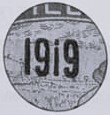 Cinnabar overprint: '1919 Baranya'