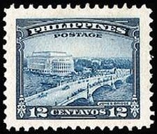 Stamp, Jones Bridge, Philippines,  , Bridges