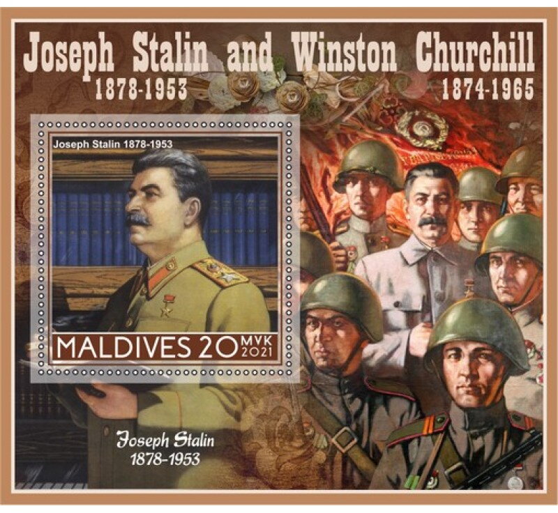 Great People Joseph Stalin and Winston Churchill