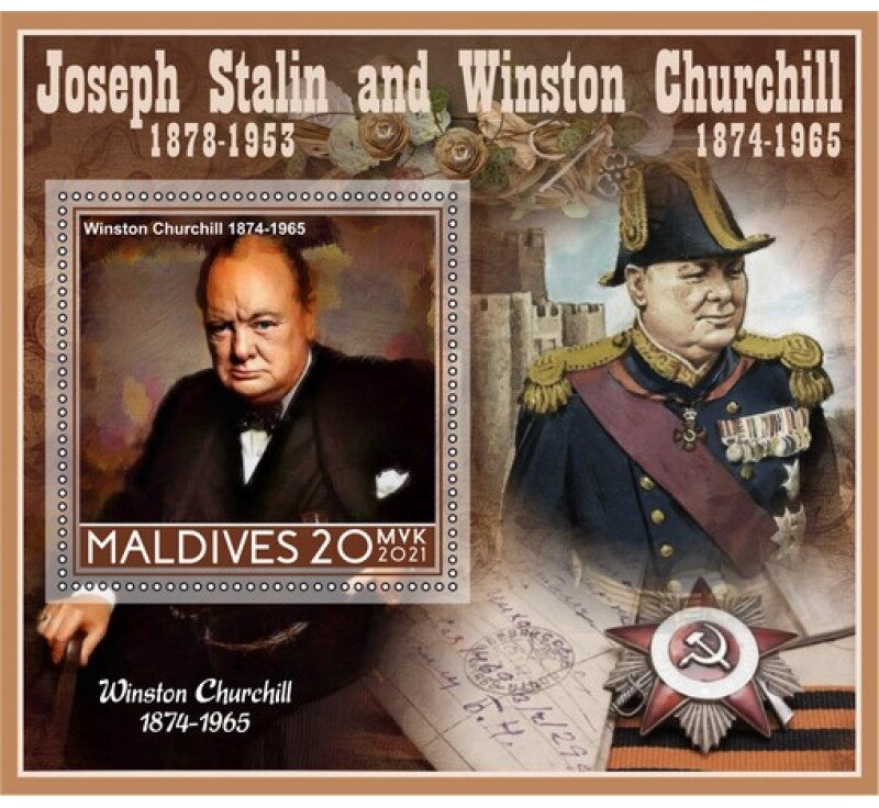 Great People Joseph Stalin and Winston Churchill