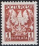 Stamp, Coat of arms of Poland, Poland,  , Heraldic Animals, Coats of Arms