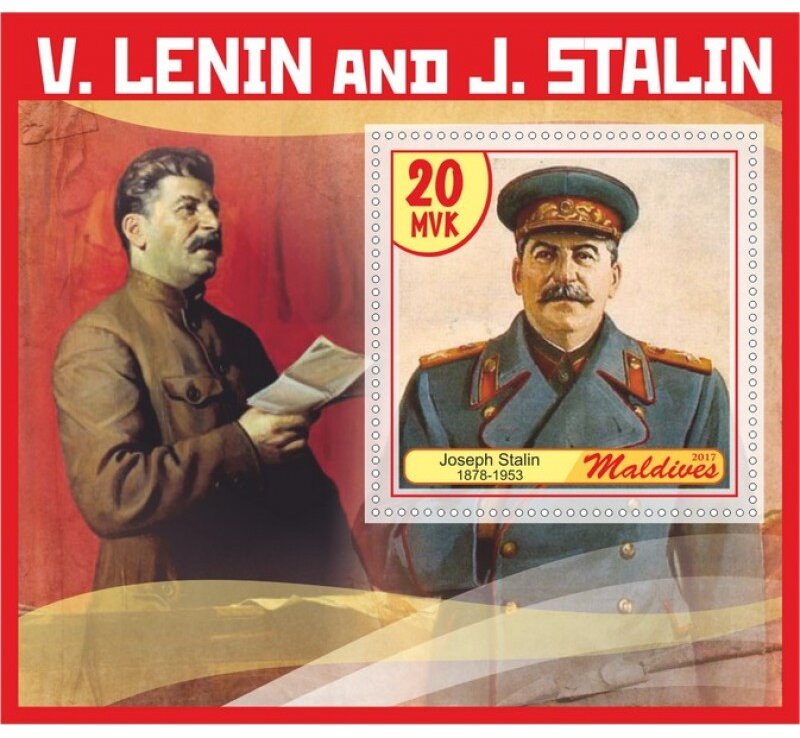 Great People Vladimir Lenin and Joseph Stalin
