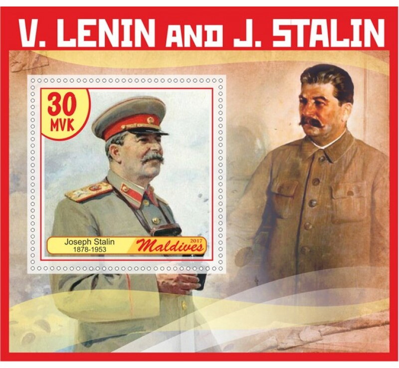 Great People Vladimir Lenin and Joseph Stalin