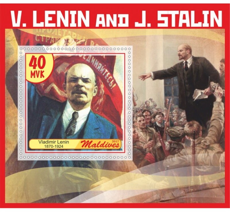 Great People Vladimir Lenin and Joseph Stalin