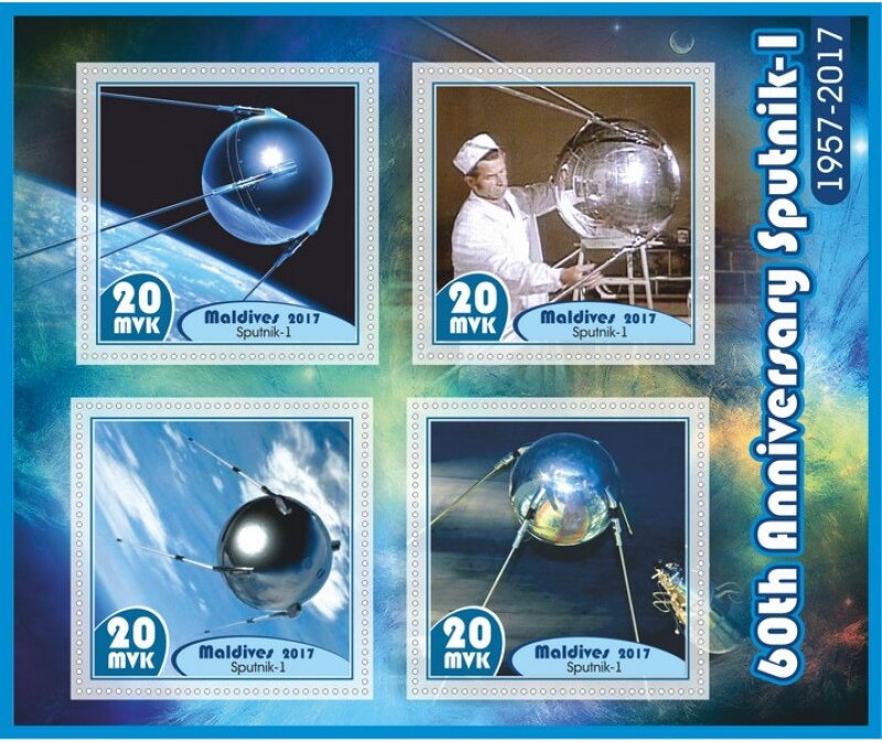 Space 60th Anniversary Sputnik-1