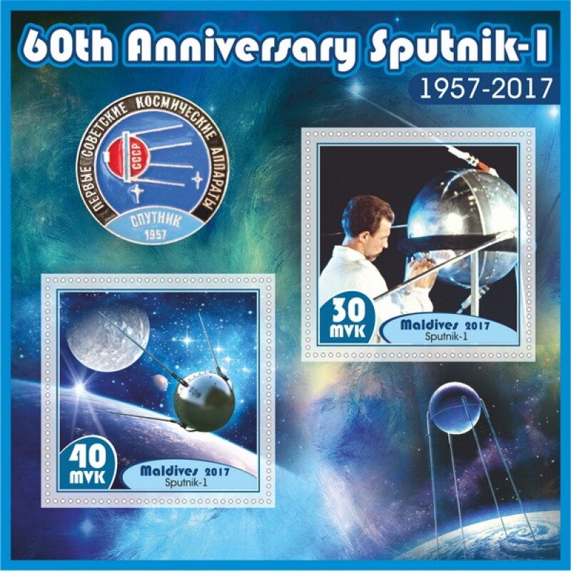 Space 60th Anniversary Sputnik-1