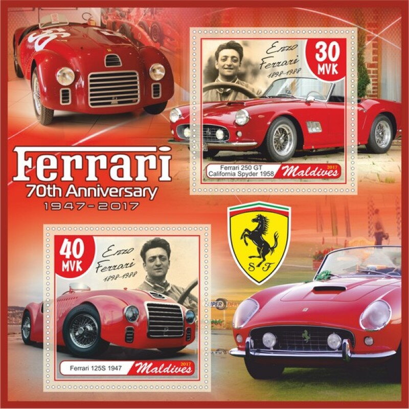 Transport Ferrari 70th Anniversary