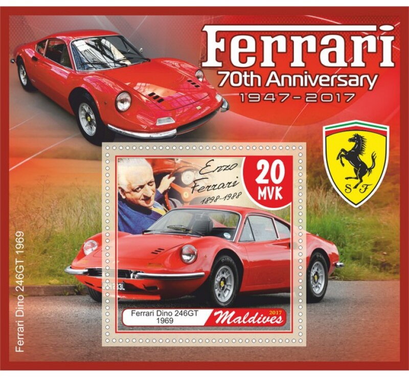Transport Ferrari 70th Anniversary