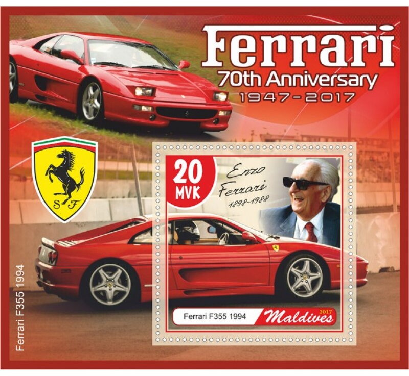 Transport Ferrari 70th Anniversary