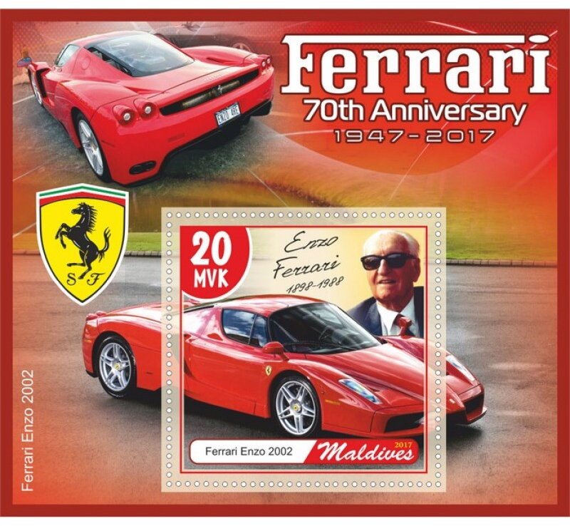 Transport Ferrari 70th Anniversary