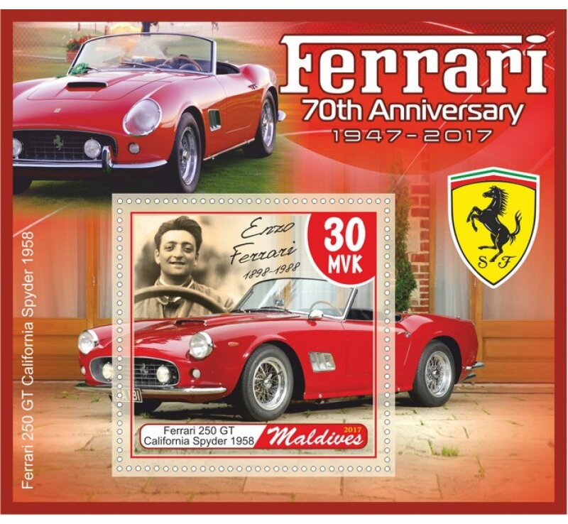 Transport Ferrari 70th Anniversary