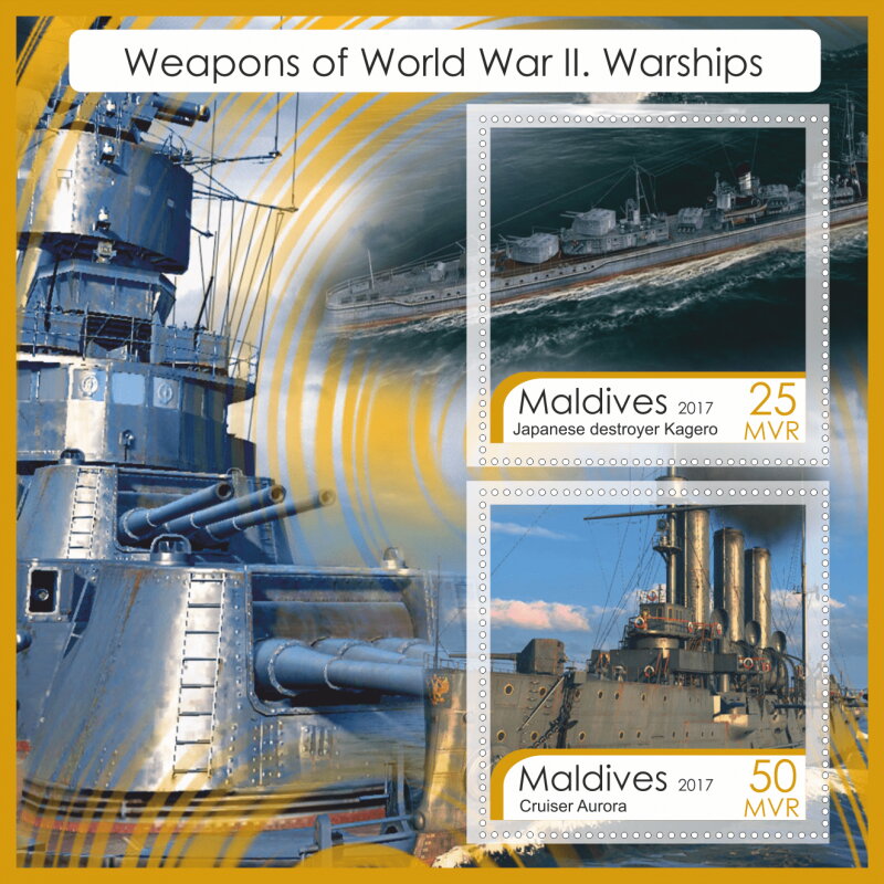 Weapons of World War II. Warships