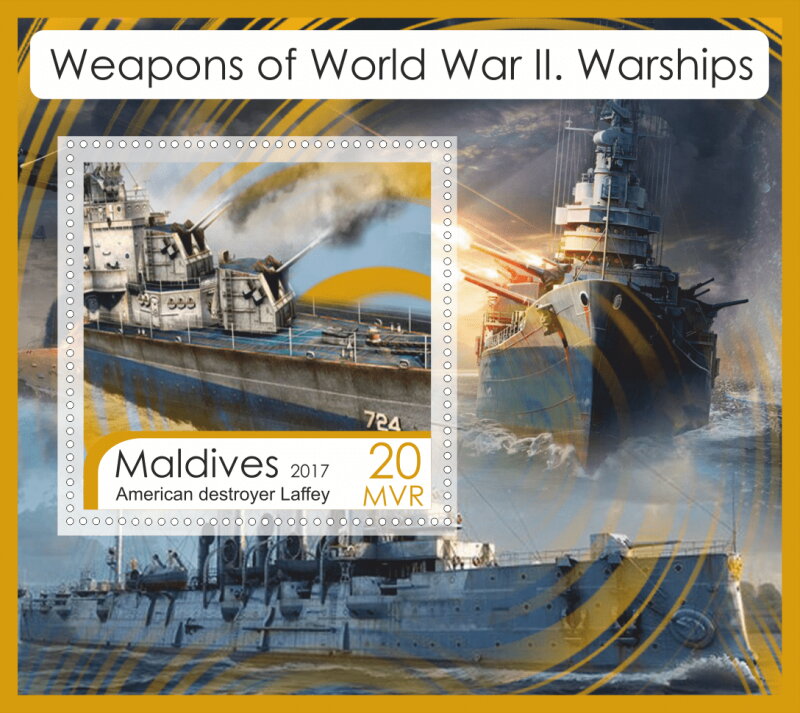 Weapons of World War II. Warships