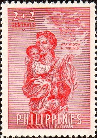 War Widow and Children