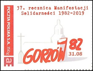 37th anniversary of the Solidarity Manifestation 1982-2019 G