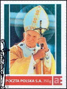 Stamp, John Paul II, Poland,  , Popes