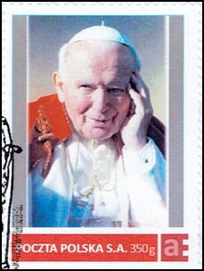 Stamp, John Paul II, Poland,  , Popes
