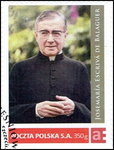 Stamp, Josemaria Escriva de Balaguer, Poland,  , Clergy