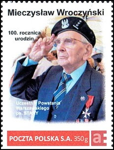 Mieczysław Wroczyński 100th birth anniversary Participant of