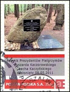 Monument to the Pilgrim Presidents Ryszard Kaczorowski Lech
