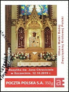 St. Basilica John the Baptist in Szczecin, October 12, 2019.