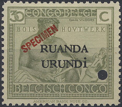 Wood-carving - indigenous crafts/skills overprinted