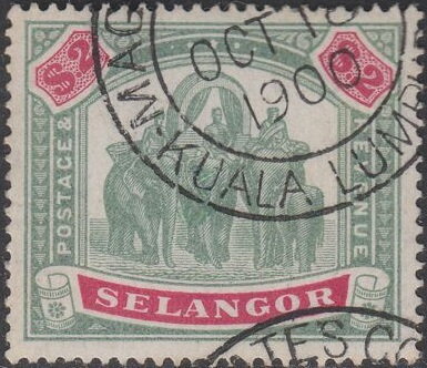Asian Elephant (Elephas maximus) with Howdah