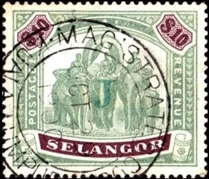 Asian Elephant (Elephas maximus) with Howdah