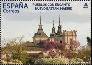 Stamp, View of Nuevo Baztán, Spain,  , Townscapes / City Views