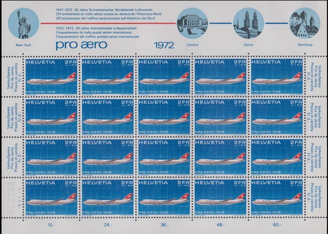 "Pro Aero": Boeing B747 of Swissair
