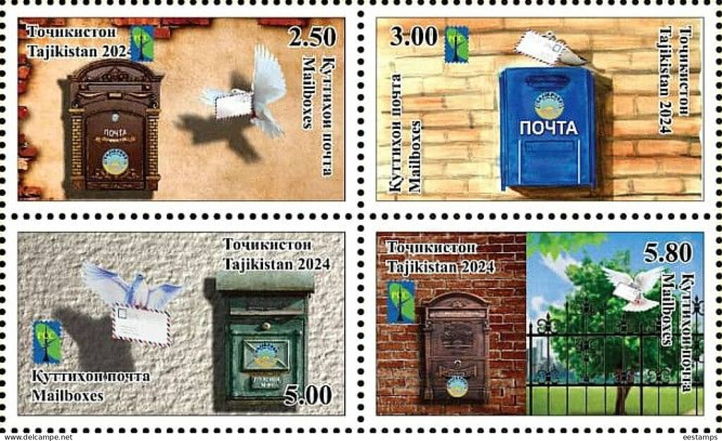 Mailboxes of Tajikistan