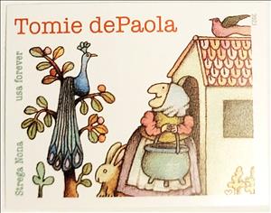Stamp, Tomie dePaola, Children's Author, United States of America,  , Authors, Children, Culture, Literary People (Poets and Writers), Literature